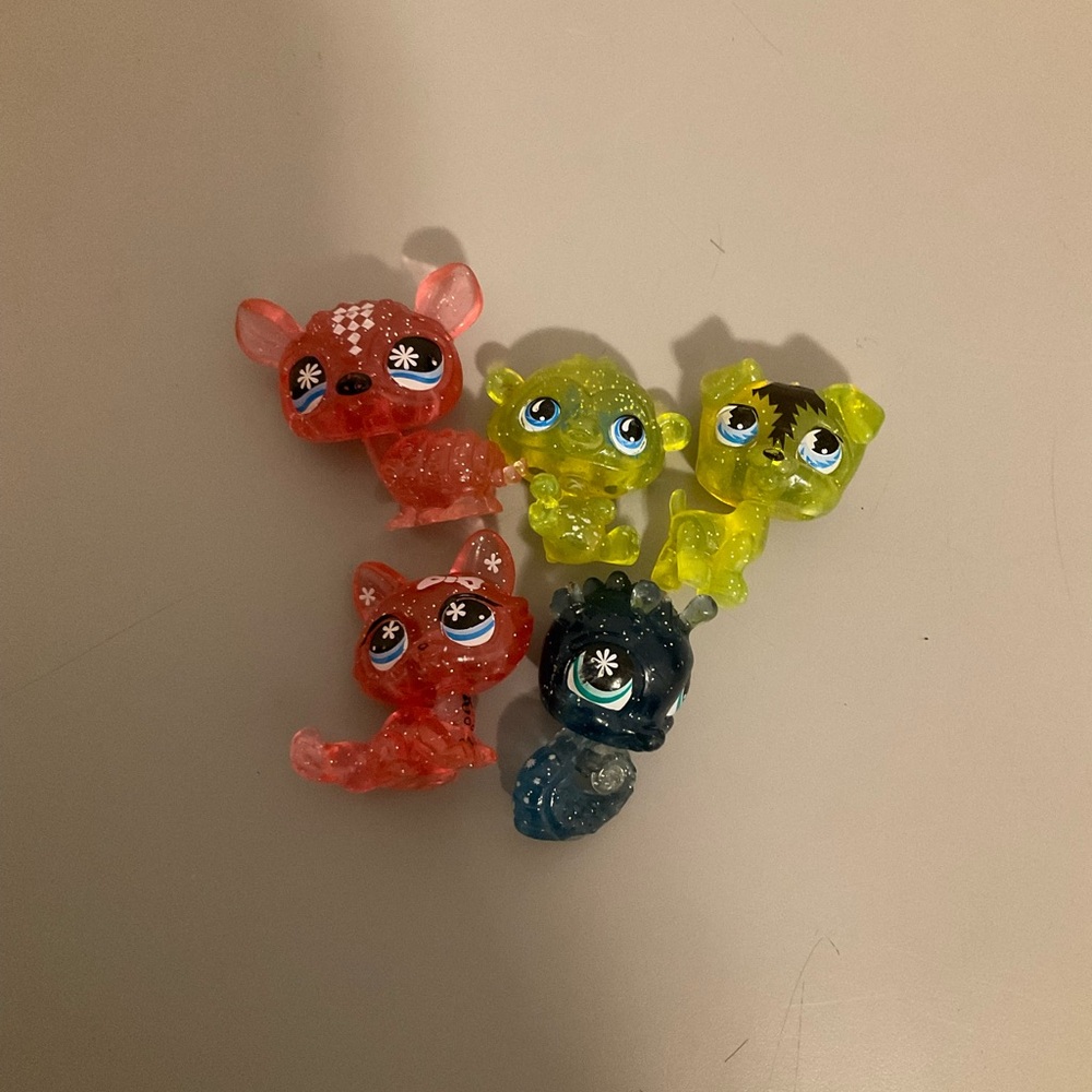 LPS bloom bouquet lot of 5 Petal Party Hasbro